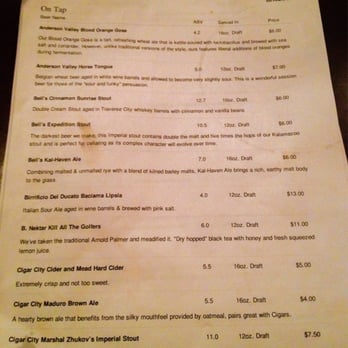 The Stein & Vine - Beer Menu - Page 1 of 3 - Bars Near Me - Brandon, Florida