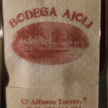 Bodega El Ajoli - Tapas/Small Plates Near Me - Almería, Alabama Bodega El Ajoli - Tapas/Small Plates Near Me - Almería, Alabama