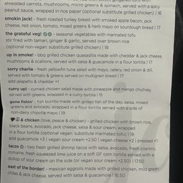 Menu Menu