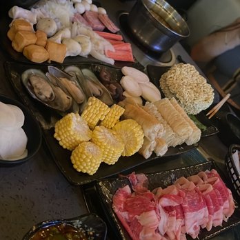 88 Pot Korean BBQ & Hot Pot - a table full of food - Chinese Near Me - Bethlehem, Pennsylvania 88 Pot Korean BBQ & Hot Pot - a table full of food - Chinese Near Me - Bethlehem, Pennsylvania