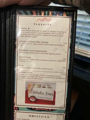 Menu photo 6 Casa Real Loveland, CO