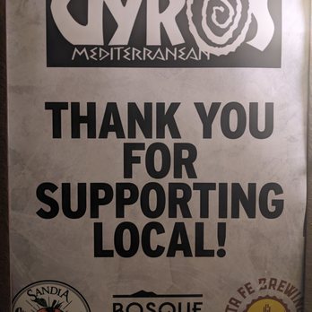 Gyros Mediterranean - Greek Near Me - Albuquerque, New Mexico