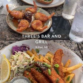 Three's Bar & Grill - Asian Fusion Near Me - Kihei, Hawaii