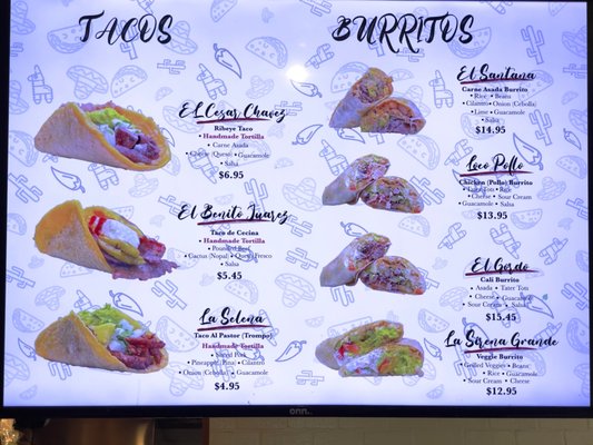 Menu photo 4 Taqueros Mexican Restaurant Mission Viejo, CA