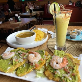 Noches De Colombia - Tostones Montados Camaron - Colombian Near Me - Mineola, New York Noches De Colombia - Tostones Montados Camaron - Colombian Near Me - Mineola, New York