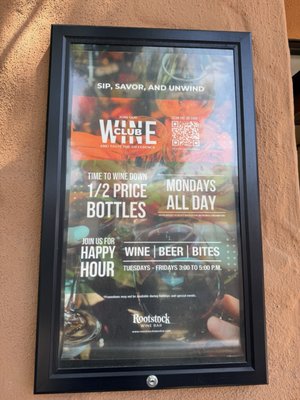 Menu photo 1 Rootstock Wine Bar Mountain View, CA