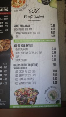 Menu photo 4 Sizzler Chatsworth, CA