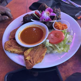 La Perle Restaurant - Fried Goat Tasso Cabrit - Caribbean Near Me - Everett, Massachusetts La Perle Restaurant - Fried Goat Tasso Cabrit - Caribbean Near Me - Everett, Massachusetts