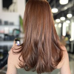 Copper hair