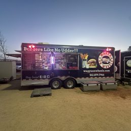 Exterior outside entrance of The Fieldhouse at The Crossover - Wagyu burger trailer - Leander, Texas Exterior outside entrance of The Fieldhouse at The Crossover - Wagyu burger trailer - Leander, Texas