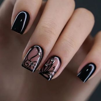 Nail Isle - This is what I requested (without the stones because they always stick in my hair) - Nail Salons Near Me - Fountain Valley, California Nail Isle - This is what I requested (without the stones because they always stick in my hair) - Nail Salons Near Me - Fountain Valley, California