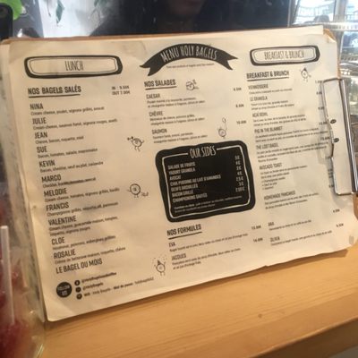 Menu photo 2 Holy Bagels Brussels, BRU Menu photo 2 Holy Bagels Brussels, BRU