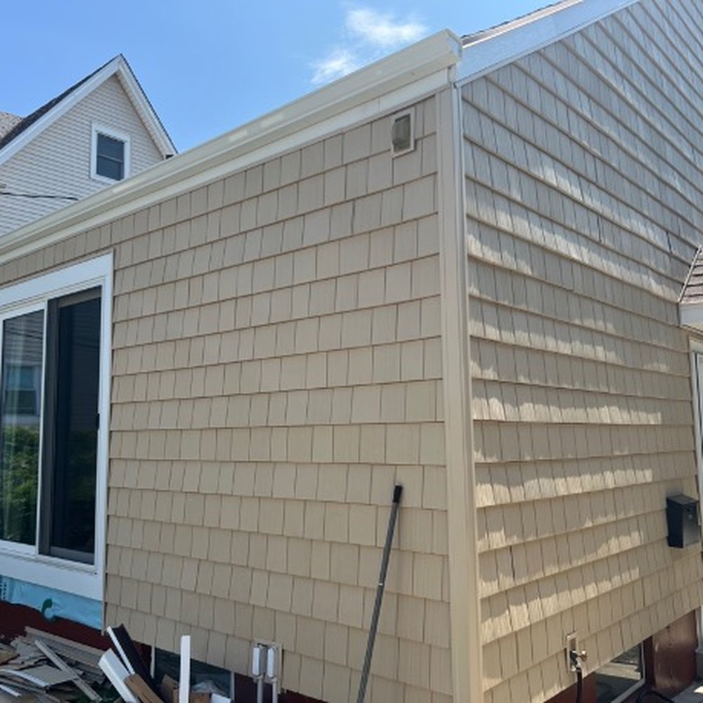 Lifetime Siding, Roofing and Construction - My new siding. Did the house plus garage. - Roofing Near Me - Buffalo, New York