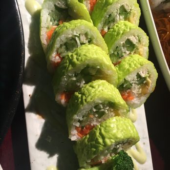 Sushi High - Evergreen roll. It tasted very refreshing and filling! - Sushi Bars Near Me - Vancouver, British Columbia Sushi High - Evergreen roll. It tasted very refreshing and filling! - Sushi Bars Near Me - Vancouver, British Columbia