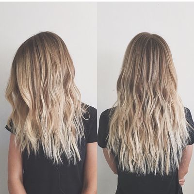 Balayage color - These are just a few images of my work, from subtle blondes to a more solid blonde as well as dimensional brunettes with baby lights.