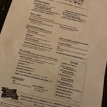 Salt + Smoke - Menu Nov 2020 - Barbeque Near Me - Saint Charles, Missouri Salt + Smoke - Menu Nov 2020 - Barbeque Near Me - Saint Charles, Missouri