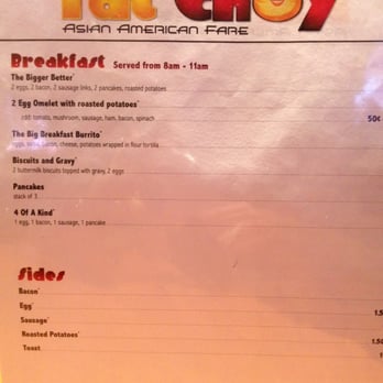 Fat Choy - Menu - New American Near Me - Las Vegas, Nevada Fat Choy - Menu - New American Near Me - Las Vegas, Nevada