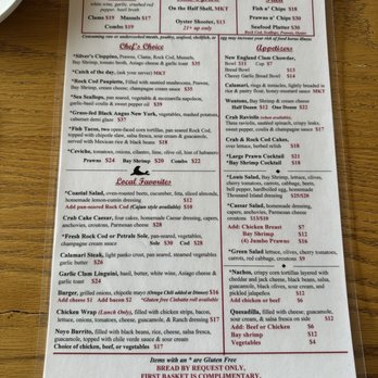 The Wharf - Menu page 1 - Seafood Near Me - Fort Bragg, California The Wharf - Menu page 1 - Seafood Near Me - Fort Bragg, California