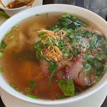 Bravo Pho - 23. Roast Pork and Wonton Noodle Soup Delicious! Enough for two meals - Vietnamese Near Me - Levittown, Pennsylvania