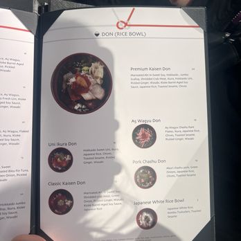 MENSHO - Donburi menu 3/25/26 - Ramen Near Me - Walnut Creek, California