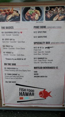 Menu photo 6 Fish Food Honolulu, HI Menu photo 6 Fish Food Honolulu, HI