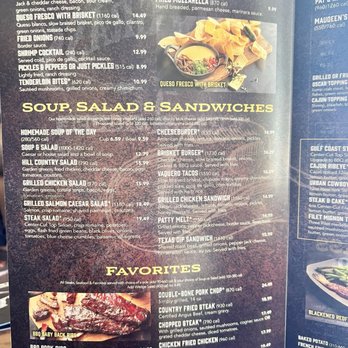 Saltgrass Steak House - Menu - Steakhouses Near Me - San Antonio, Texas