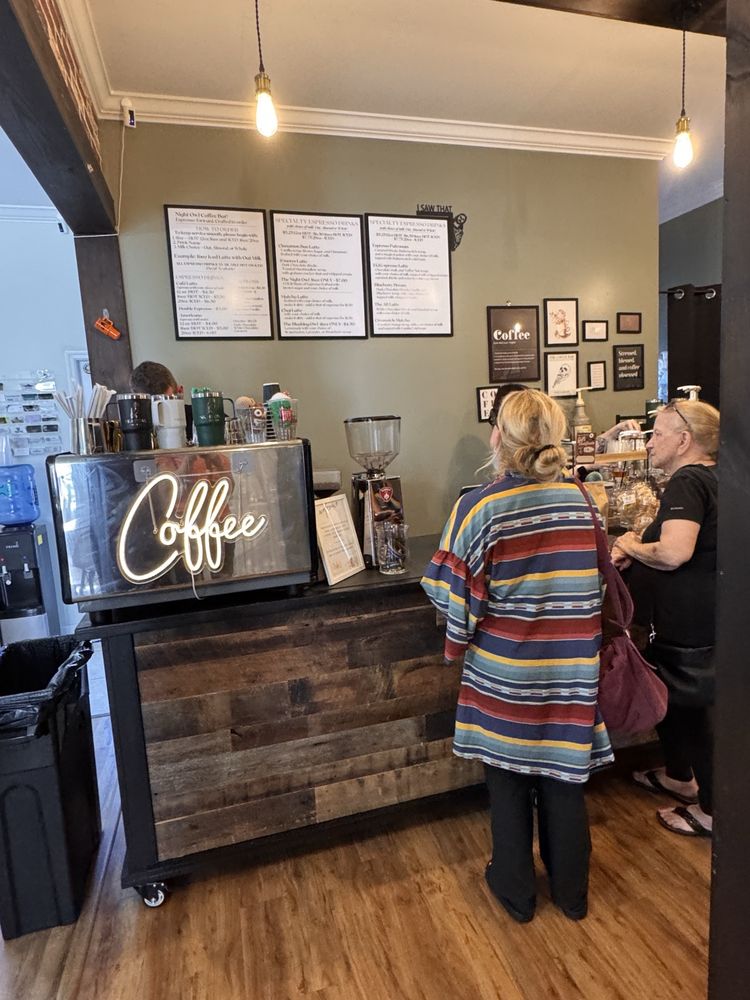 Night Owl Coffee Bar Logo