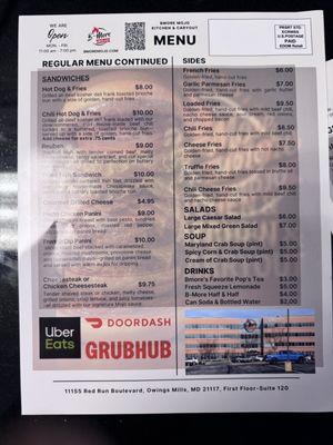 Menu photo 2 B-More Mojo Kitchen & Carryout Owings Mills, MD Menu photo 2 B-More Mojo Kitchen & Carryout Owings Mills, MD