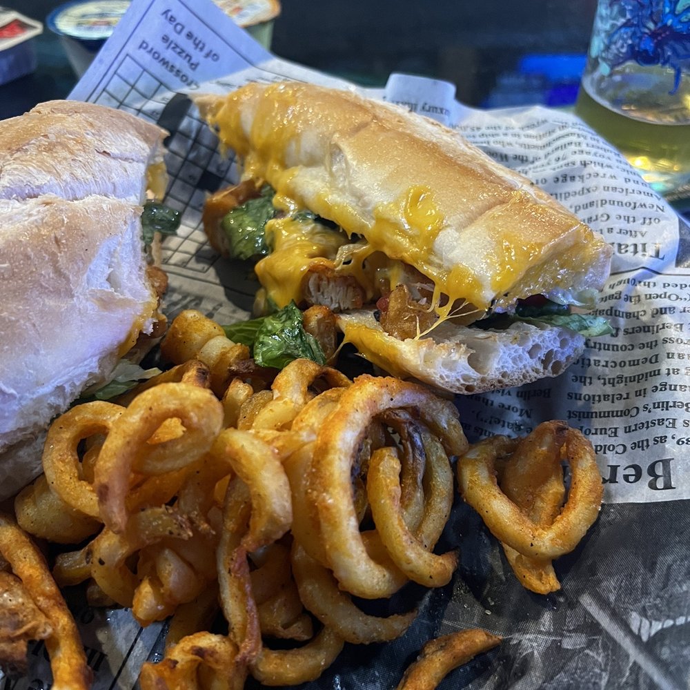 Stingrays Bar Grill and Arcade - Chicken tender sandwich with fries (ask for fries well done) - Sports Bars Near Me - Valrico, Florida Stingrays Bar Grill and Arcade - Chicken tender sandwich with fries (ask for fries well done) - Sports Bars Near Me - Valrico, Florida