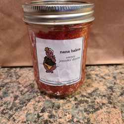 Nana Bakes - 8 oz. Mason Jar-Red Velvet