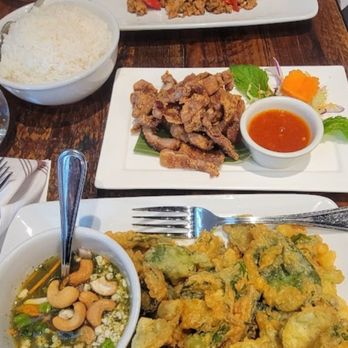 Nittaya's Secret Kitchen - Fried spinach yummm - Thai Near Me - Las Vegas, Nevada Nittaya's Secret Kitchen - Fried spinach yummm - Thai Near Me - Las Vegas, Nevada