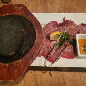 Kingyo - Stoned grilled beef tongue - Japanese Near Me - Vancouver, British Columbia