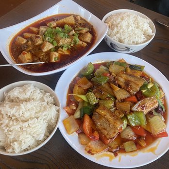 Spicy House - Mapo tofu and braised pork belly - Szechuan Near Me - Lafayette, Louisiana