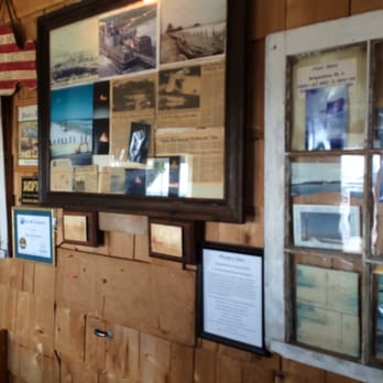 Pirates Den Restaurant - Great to see the historical photos of the island and restaurant location - Seafood Near Me - Brigantine, New Jersey