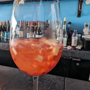 Keuka Kafe a Wine Bar - Passion fruit Sangria - New American Near Me - Forest Hills, New York Keuka Kafe a Wine Bar - Passion fruit Sangria - New American Near Me - Forest Hills, New York