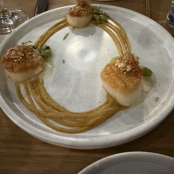 Camp Modern American Eatery - Scallops - Wine Bars Near Me - Greenville, South Carolina