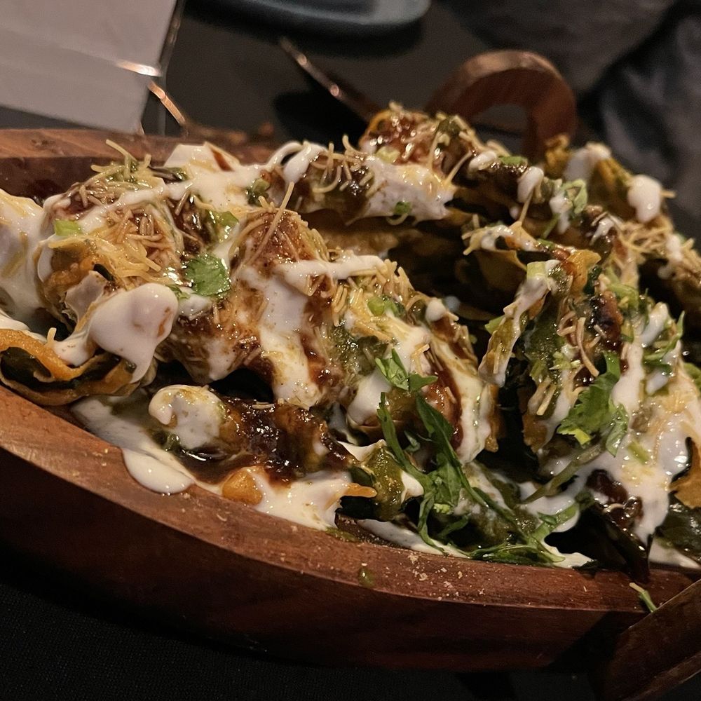 Palak Chaat Palak Chaat