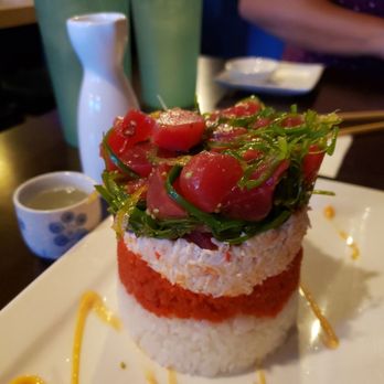 Sushi Nori - Tuna Tower. Tasty and very filling. - Sushi Bars Near Me - Escondido, California Sushi Nori - Tuna Tower. Tasty and very filling. - Sushi Bars Near Me - Escondido, California