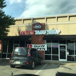 Louie's Taco Shop & Bar - Front of the store.