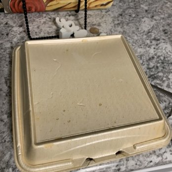 Chili's - Dirty and dented Togo box - Bars Near Me - Homewood, Alabama