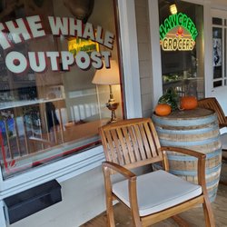 The Whale Outpost - Entrance to The Whale Outpost. Lots of different types of seating.