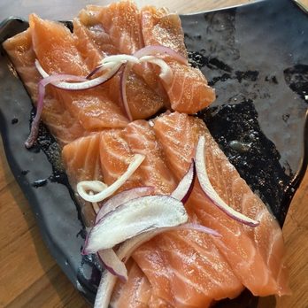 Kan Sushi - Salmon carpacio - Sushi Bars Near Me - Honolulu, Hawaii Kan Sushi - Salmon carpacio - Sushi Bars Near Me - Honolulu, Hawaii