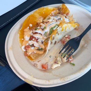 Burrito Bomba - Bomb egg white tacos!!! Omg - Mexican Near Me - Glendale, California