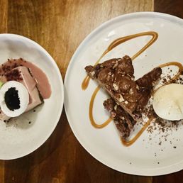 Dark Chocolate Turtle Brownie Raspberry Cheesecake Dark Chocolate Turtle Brownie Raspberry Cheesecake