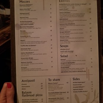 Balzem - Menu 5.2022 - Mediterranean Near Me - New York, New York Balzem - Menu 5.2022 - Mediterranean Near Me - New York, New York