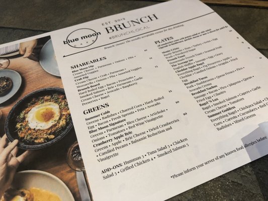 Menu photo 4 Blue Moon Cafe Fayetteville, NC