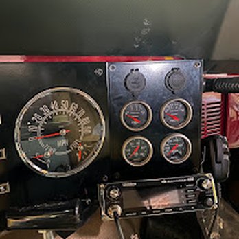 The Rad Jeeper - Jeep CJ-7 Custom Gauge Panel. - Auto Repair Near Me - Salt Lake City, Utah The Rad Jeeper - Jeep CJ-7 Custom Gauge Panel. - Auto Repair Near Me - Salt Lake City, Utah