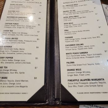 Raines on Main - Drinks - American Near Me - Anderson, South Carolina Raines on Main - Drinks - American Near Me - Anderson, South Carolina