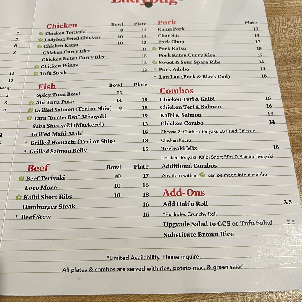 Ladybug Café - Japanese Near Me - Gardena, California Ladybug Café - Japanese Near Me - Gardena, California