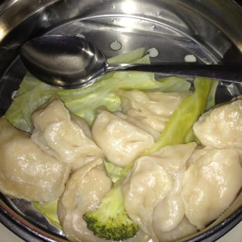 Auntie Chang's Dumpling House - DELISH Steamed Shrimp Dumplings - Chinese Near Me - Houston, Texas